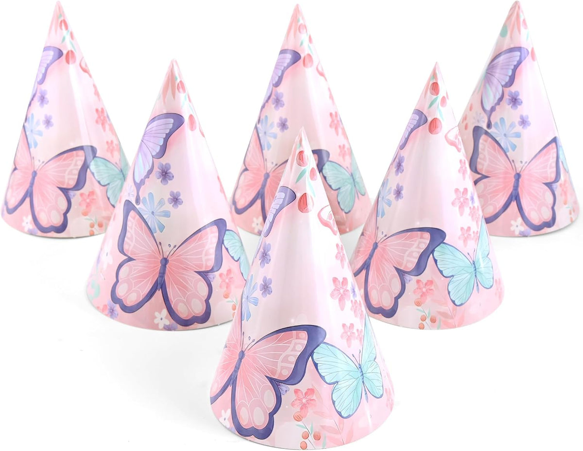 CANREVEL 12 PCS Party Hats for Kids and Adults, Party Headwear, Happy Birthday Hats, Birthday Party
