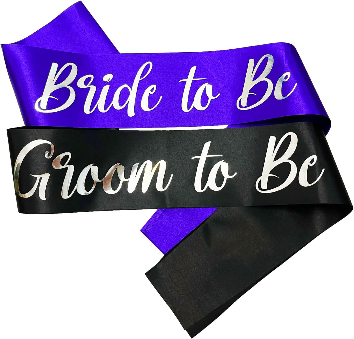 Bride to Be Sash and Groom to Be Sash, Bachelorette Party Supplies Engagement Party Favors, Bridal