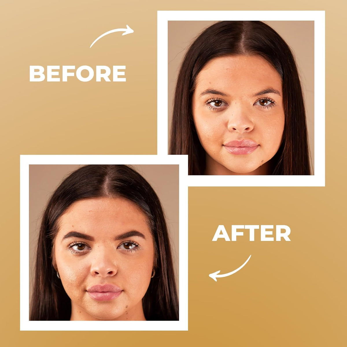 Lux Eyebrow Stencils | Easy Eyebrow Shaper Stencil | Thinner Design | 6 Natural Brow Shapes | Fits