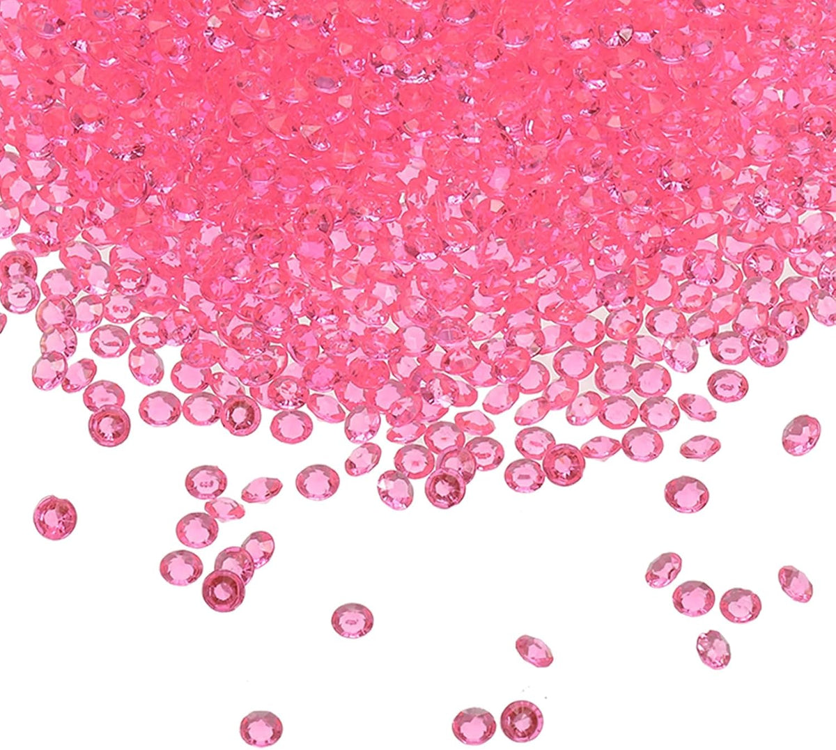 PATIKIL 4000 Pcs Wedding Table Scatter Confetti Crystals 6 mm Acrylic Diamonds Vase Fillers Gems