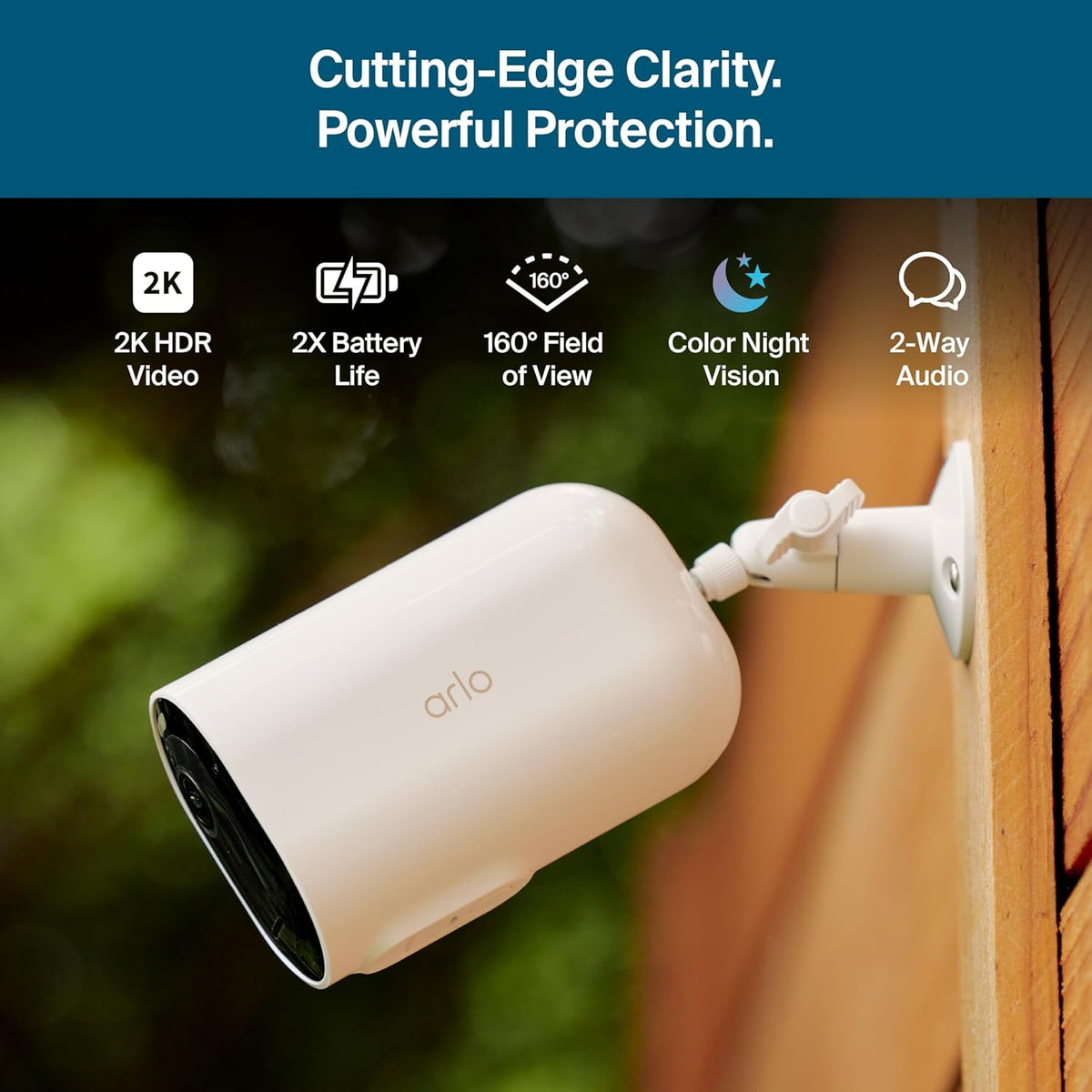 Arlo Pro XL Security Camera (6th Gen - 2025 Release) - 2K HDR, 2x Longer Battery Power, Event