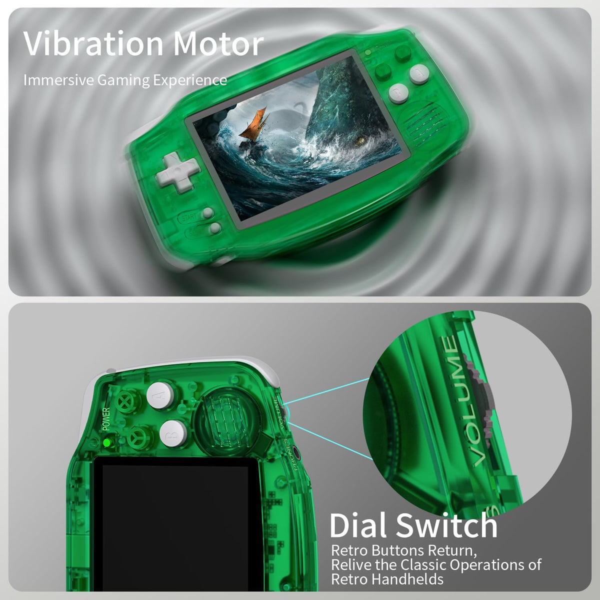 RG34XX Retro Handheld Game Consoles RG34XX Classic Retro Gaming Console 32+64G Card Preloaded Games