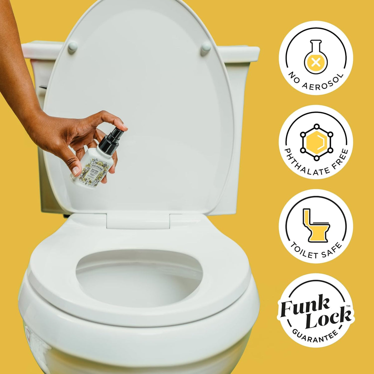 Poo-Pourri Before-You-Go Toilet Spray, Original Citrus, 4 Fl Oz, Up to 200 Uses, Bathroom Odor