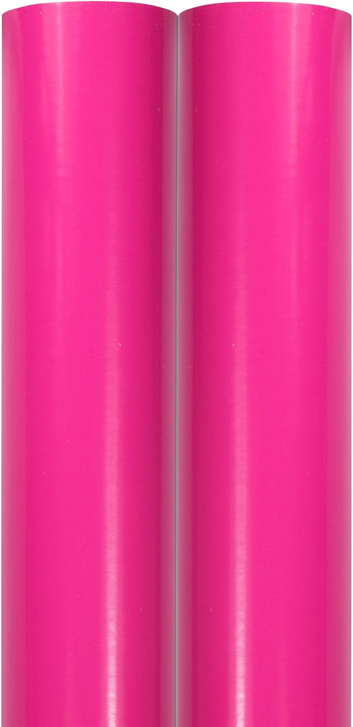 JAM Paper Gift Wrap - Glossy Wrapping Paper - 50 Sq Ft Total (30 in x 10 Ft Each) - Fuchsia - 2