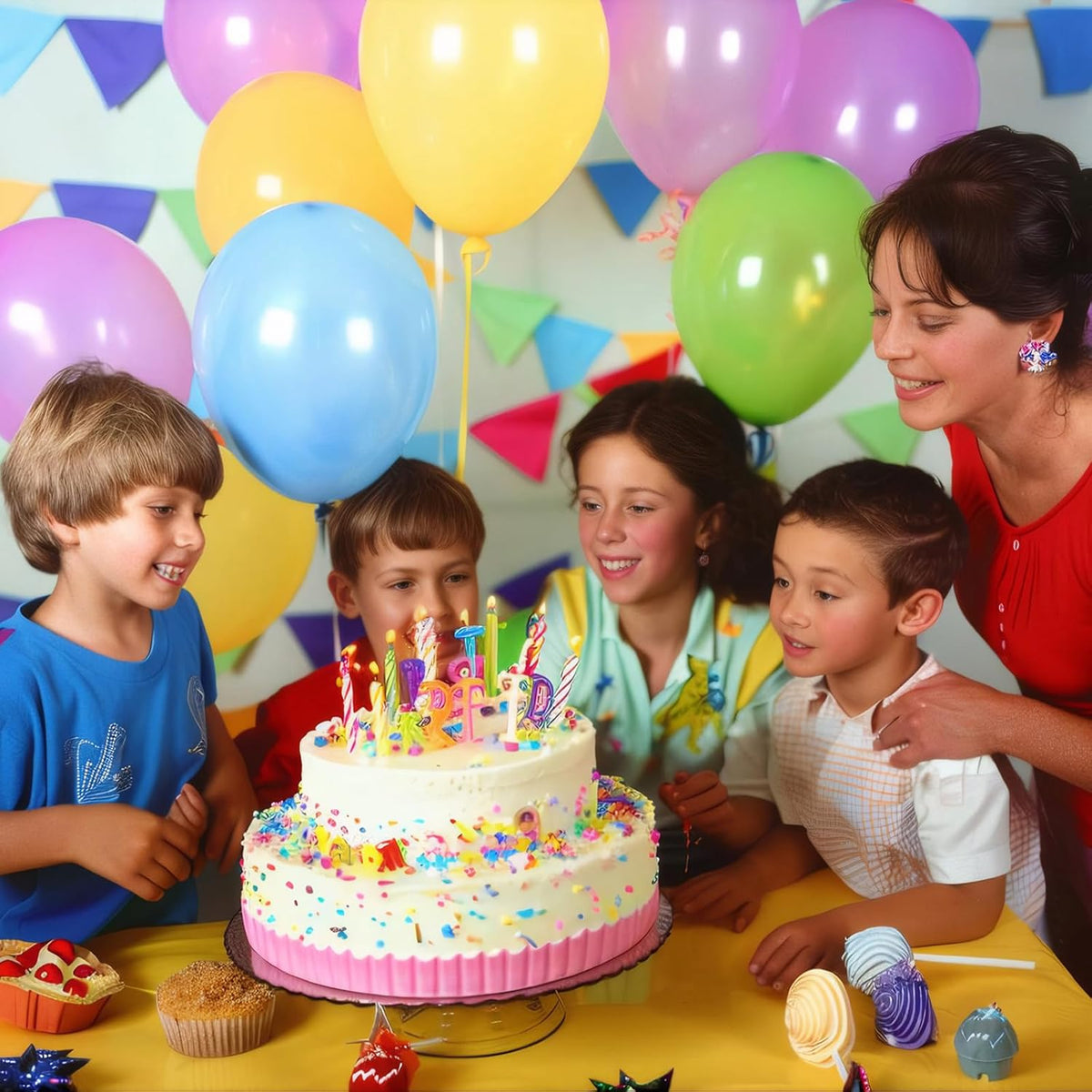 100 PCS Balloons, 12 Inch Assorted Colors Balloon & 10 Kinds of Color Balloons, Latex Balloon Bulk