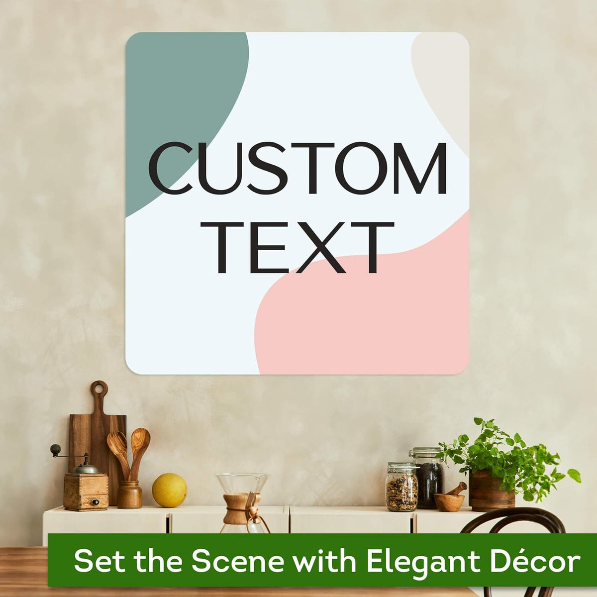 Custom Sign, Custom Street Sign, 11 Font Colors, 13 Font Styles, 4 Hole Options, 22 Sizes, 30x30