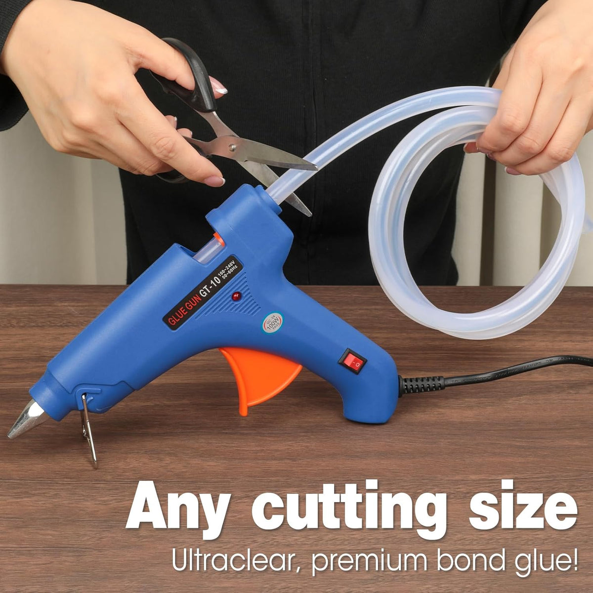 5 Rolls Hot Glue Sticks, Full Size 3 FT Long x 0.43" Diameter Glue Sticks for Glue Gun, Widely Used
