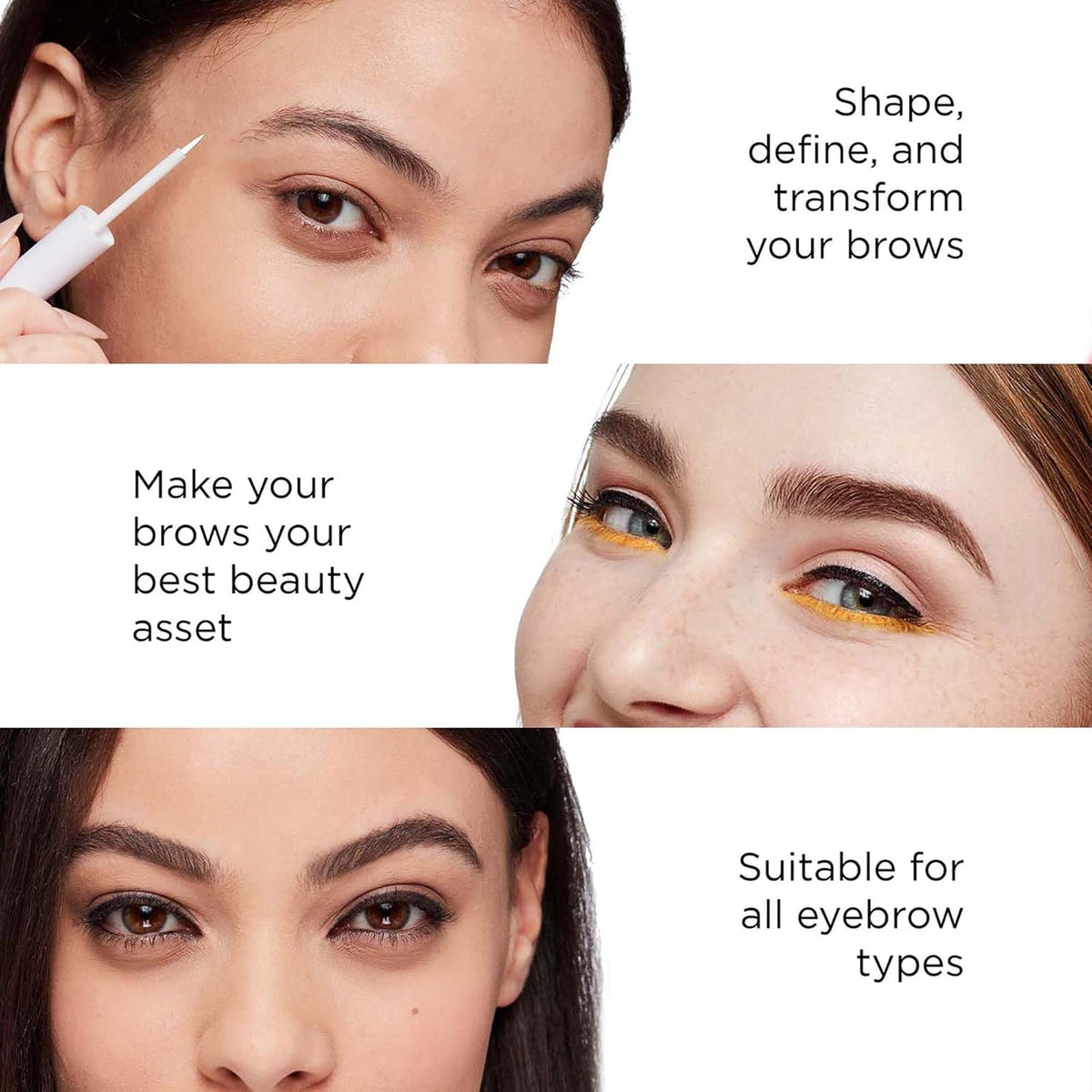 Arches and Halos Duo Luxury Brow Powder - Eyebrow Shaper and Color - Powder Compact with 2 Neutral
