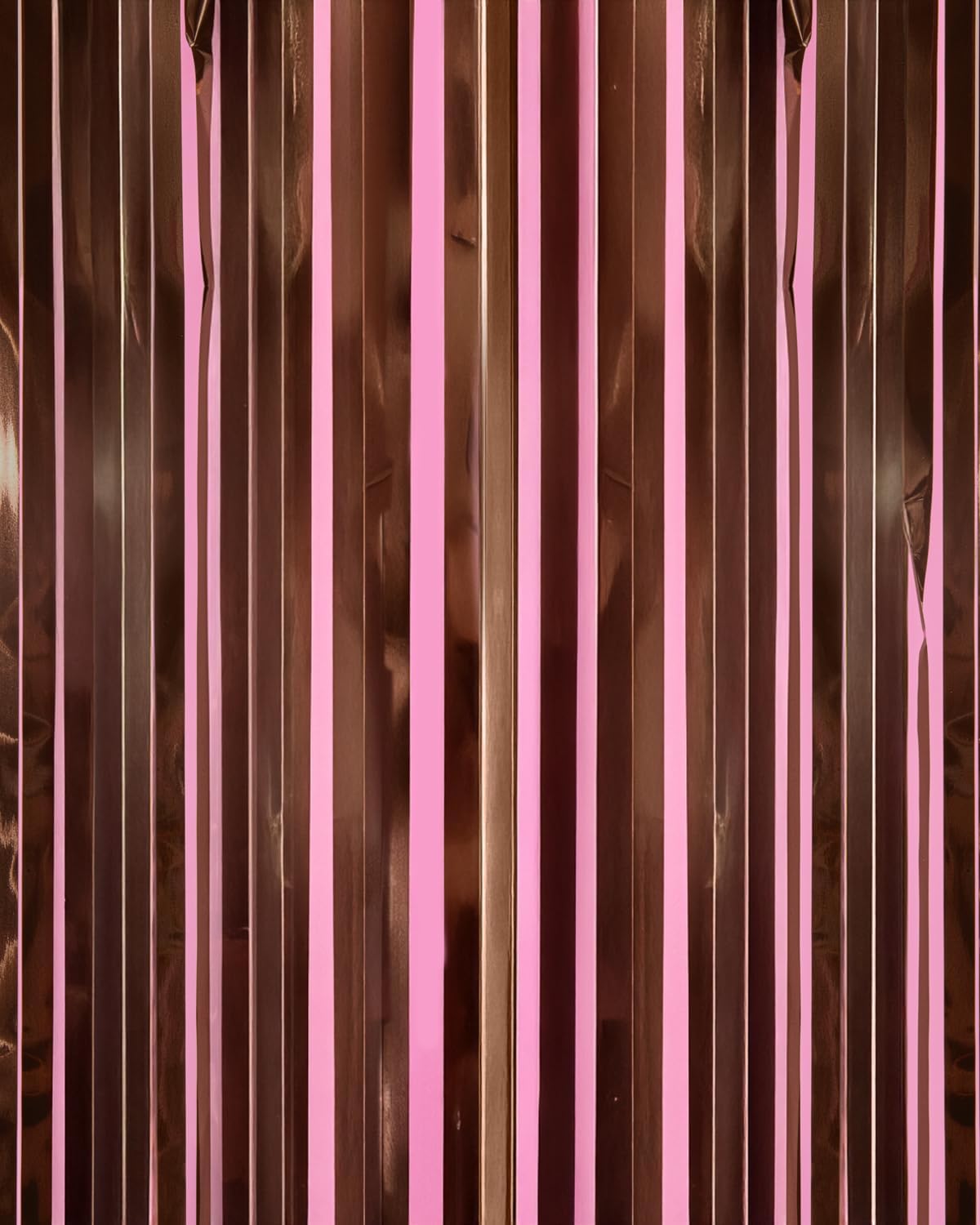 xo, Fetti Brown Party Curtain - Set of 2 | Espresso Martini Fringe, Bachelorette Decorations, Cute