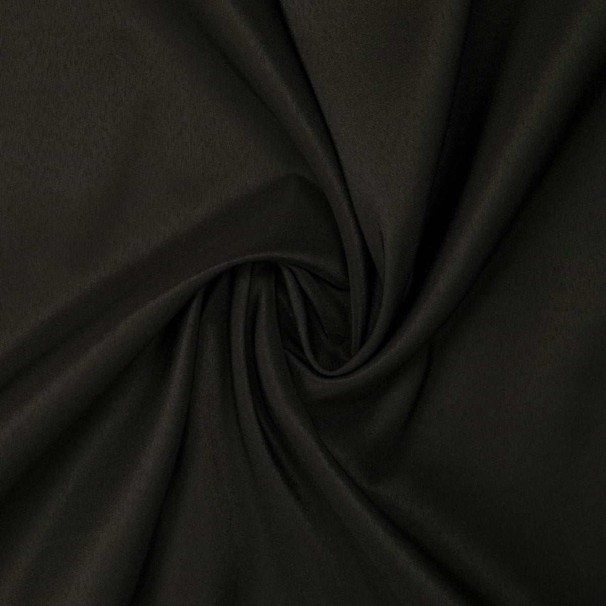 Gee Di Moda Square Tablecloth - 52 x 52 Inch Black Table Cloth for Small Square or Round Tables