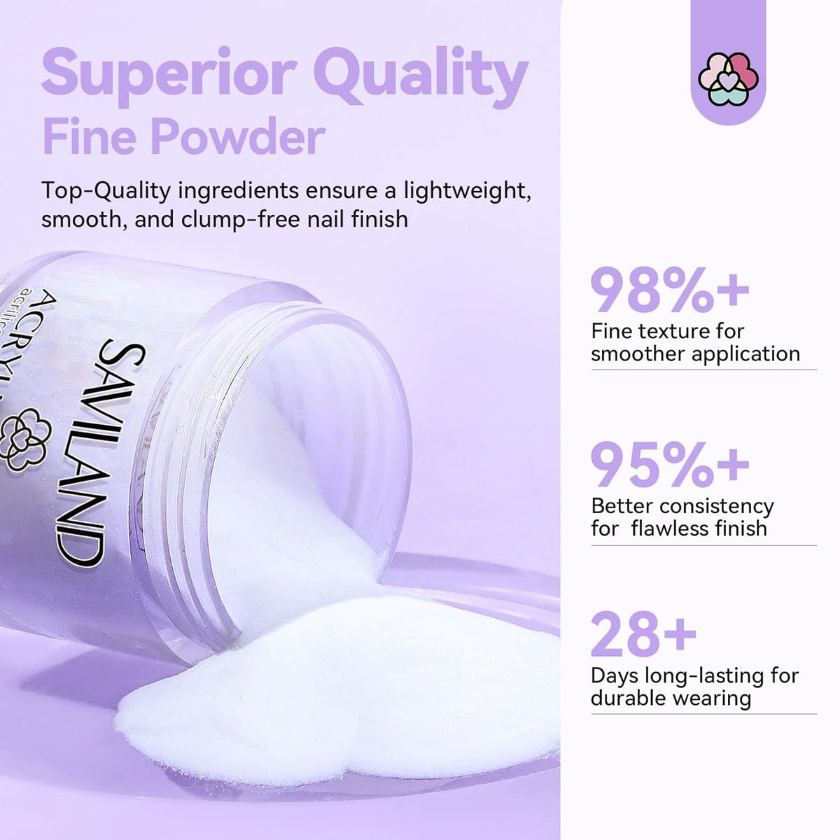 SAVILAND Acrylic Nail Kit with Drill: Professional Salon Nails Kit with Everything Acrylic Powder