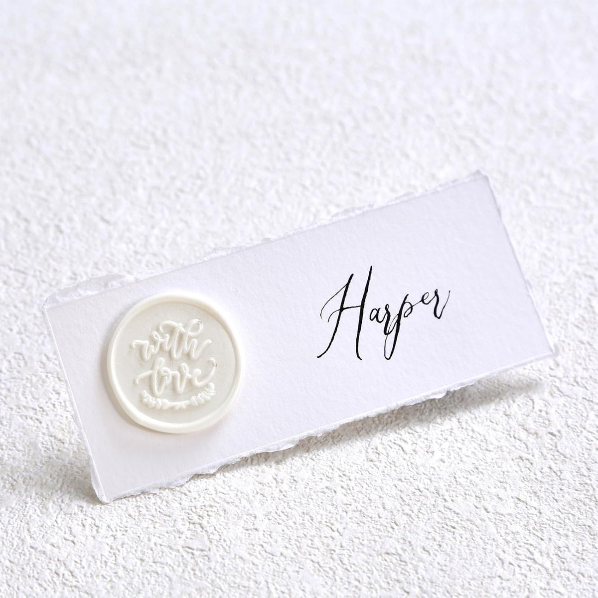 UNIQOOO Pearl White Glue Gun Sealing Wax Sticks for Wax Seal Stamp - Perfect for Wedding