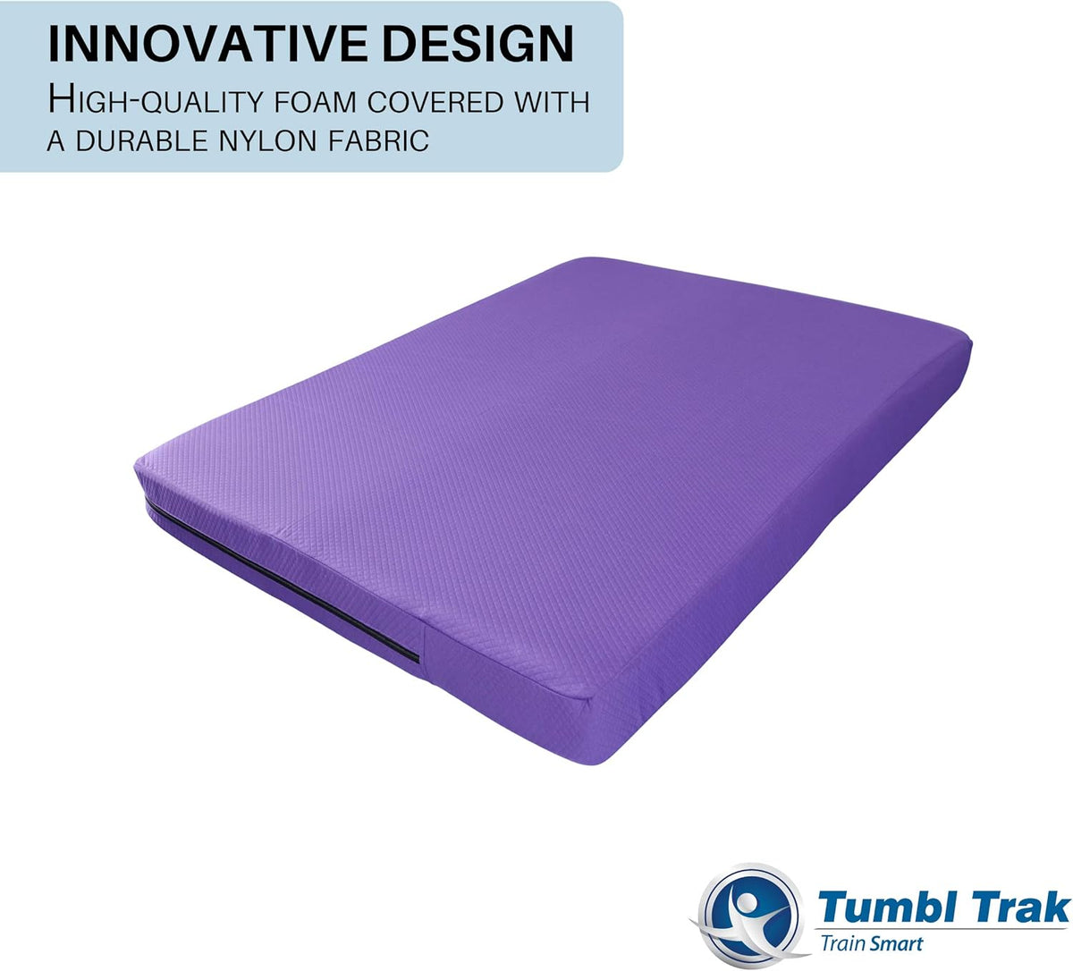 Tumbl Trak Home Practice Mat, 4 ft x 6 ft x 6 in, Soft Pillow Mat, Thick Gymnastics Landing Mat for