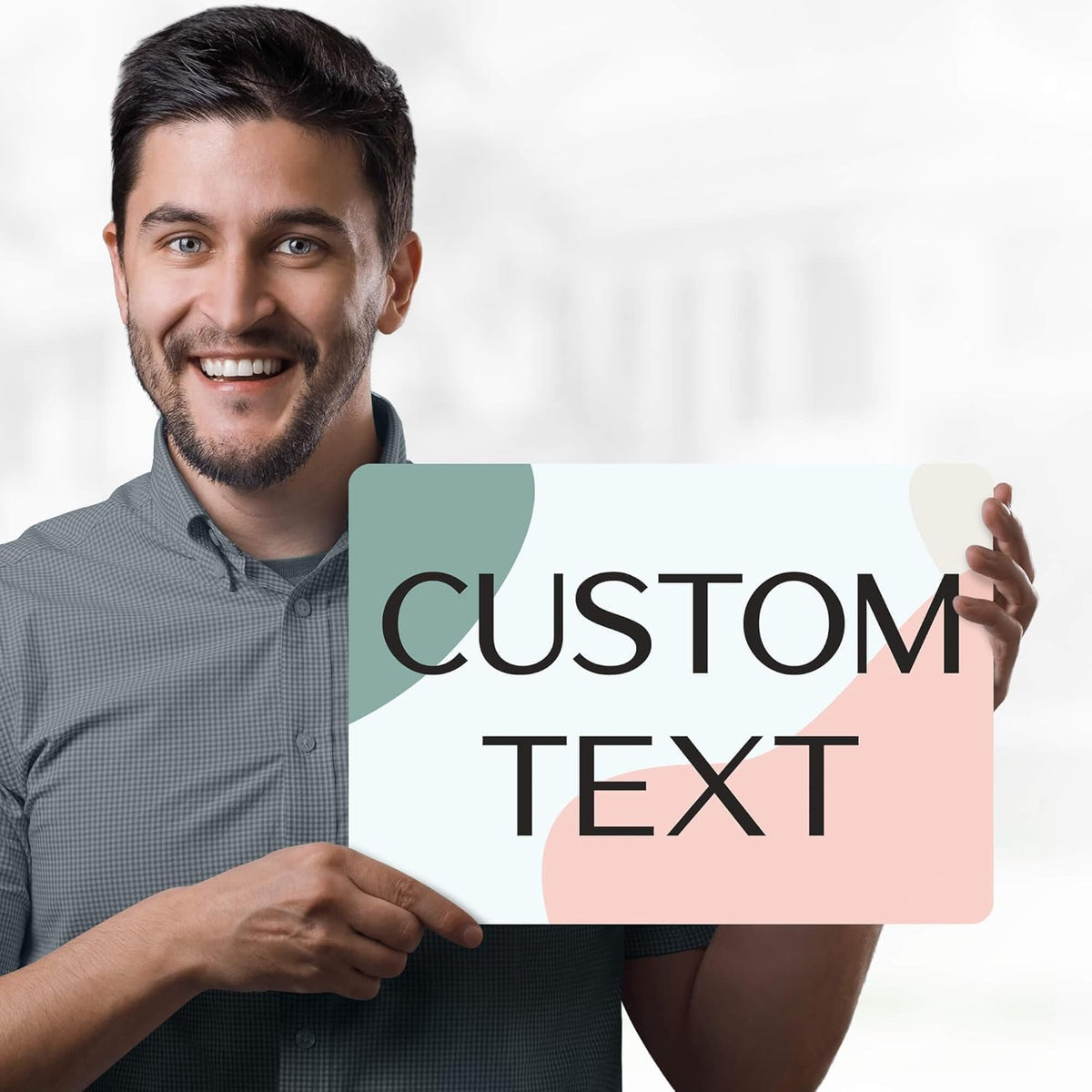 Custom Sign, Custom Street Sign, 11 Font Colors, 13 Font Styles, 4 Hole Options, 22 Sizes, 10x14