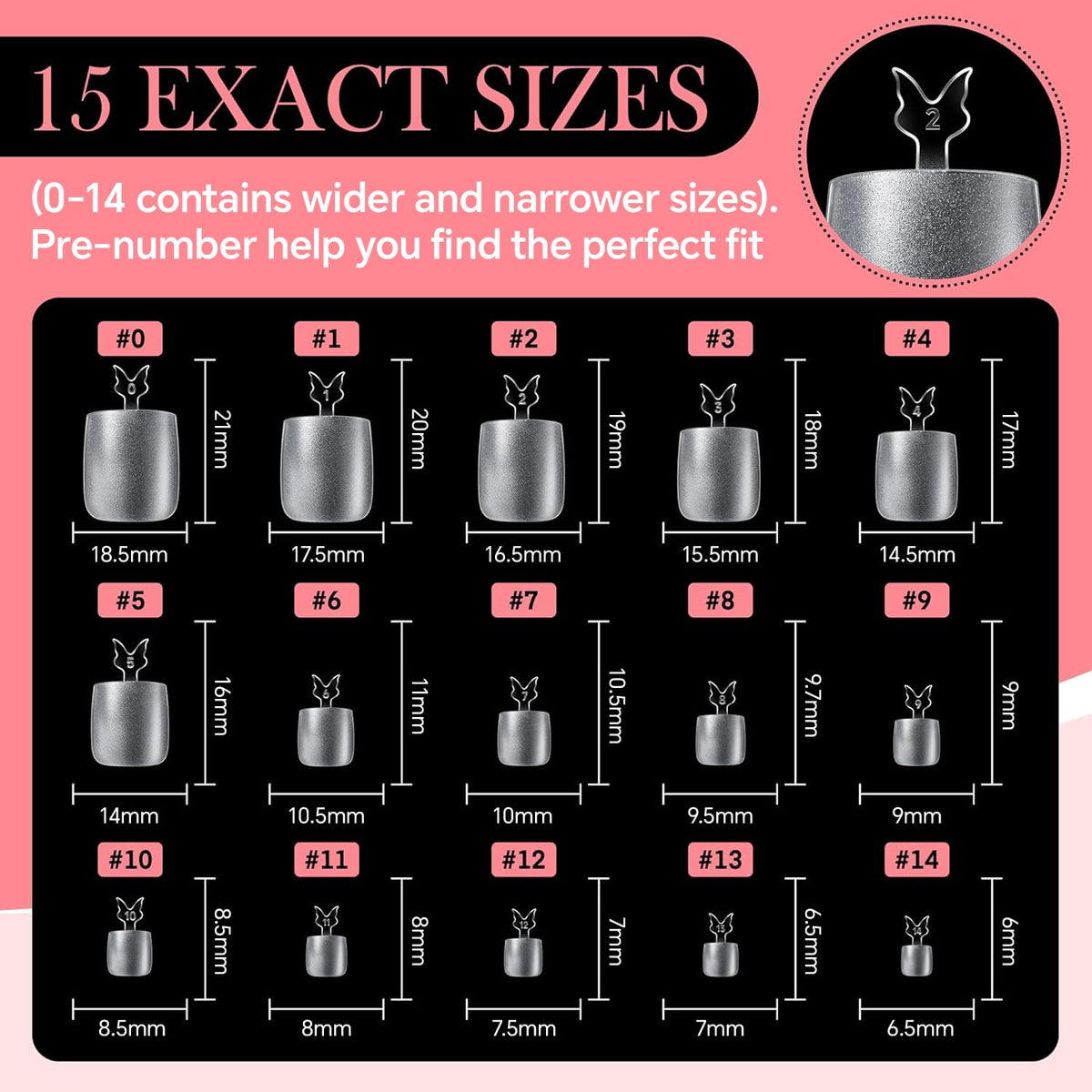 Square Toe Nail Press Ons French Style Toe Tips 240pcs Clear False Fake Toenails for Faster Toe