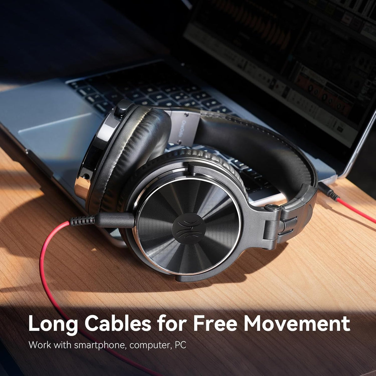 OneOdio Wired Over Ear Headphones Hi-Res Studio Monitor & Mixing DJ Stereo Headsets with 50mm