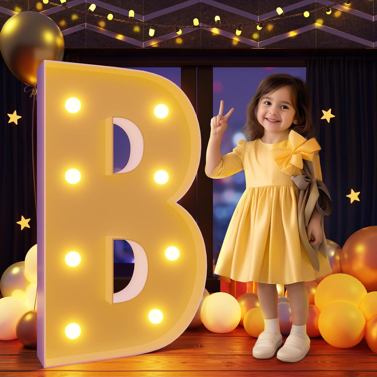 Marquee Letters 3 Feet Tall Large Light Up Letters B Baby Shower Decorations Birthday Engagement