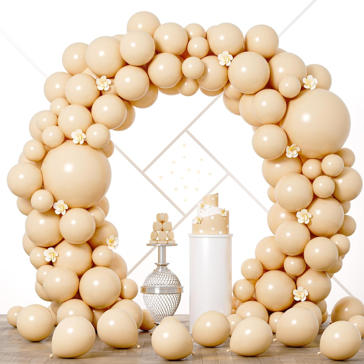 90pack Blush Balloons Different Size 18/12/10/5 Inch Blush Balloon Garland Arch Kit for Graduation