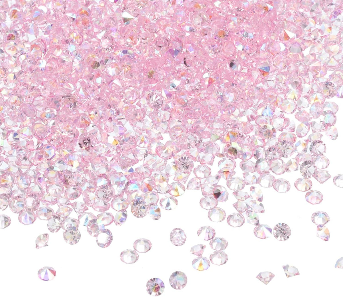 PATIKIL 14000Pcs Wedding Table Scatter Confetti Crystals 3mm Acrylic Diamonds Vase Fillers Gems for