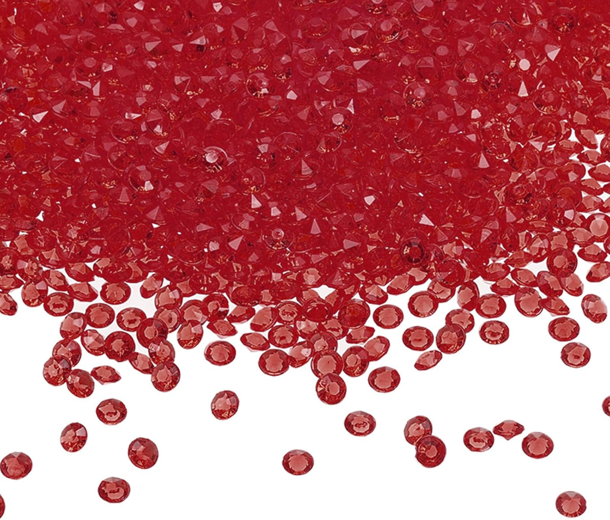 PATIKIL 4000 Pcs Wedding Table Scatter Confetti Crystals 6 mm Acrylic Diamonds Vase Fillers Gems