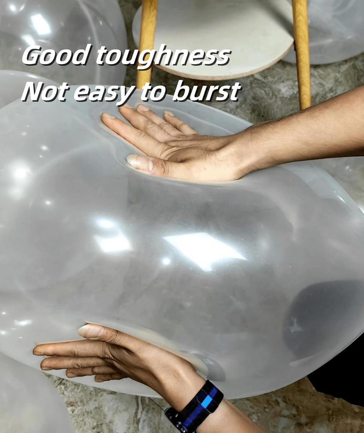 90 Pack Clear Balloons 18 Inch Clear Balloon - Stunning and Versatile Decorations for Any Occasion