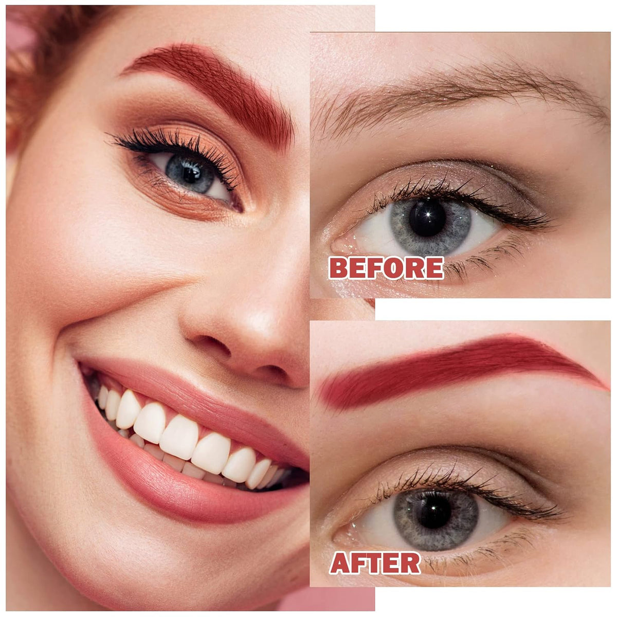 Eyebrow Pomade Cream,Brow Pomade Gel Naturally Long Lasting Waterproof,Delicate and Smooth Eye Brow