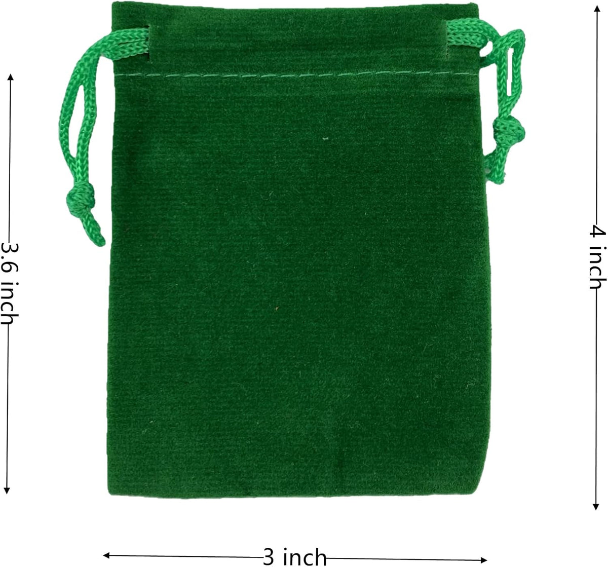 Palmhomee Pack of 48 3x4 Inch Velvet Drawstring Bags Gift Bag Velvet Pouch For Jewelry Wedding and