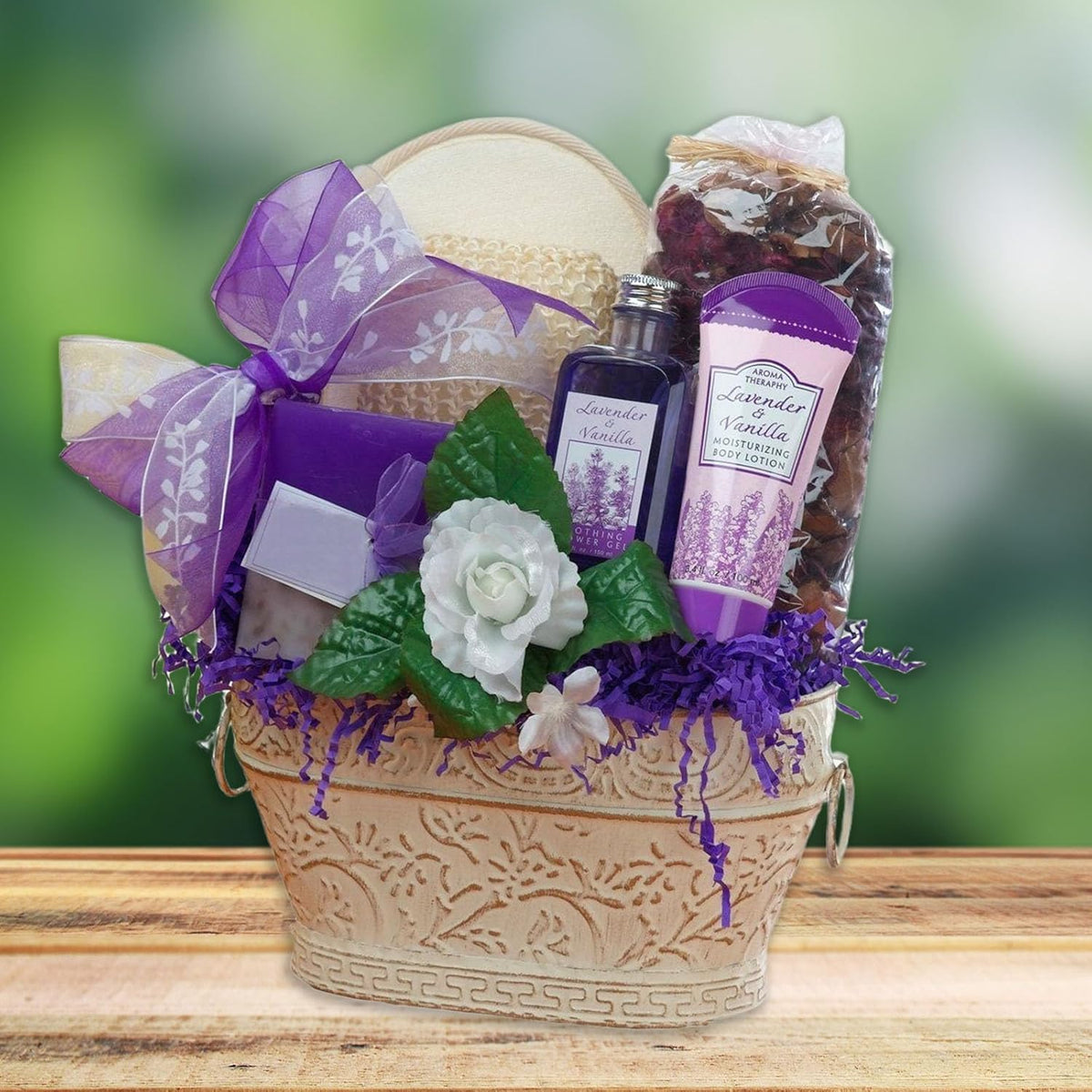 1 LB Deep Purple Crinkle Cut Paper Shred Filler Great for Gift Wrapping, Deep Purple Basket