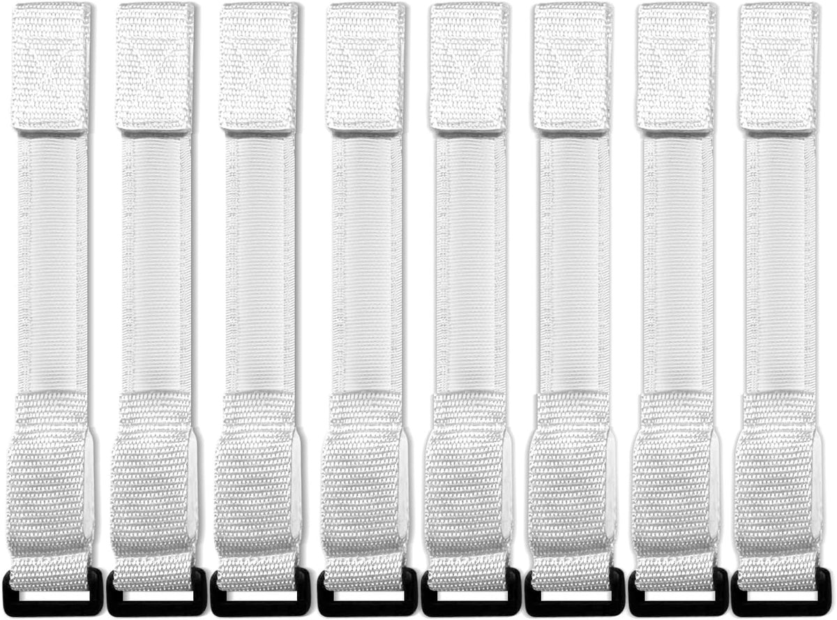 M.best 8pcs LED Light Up Bracelets Glow Flashing Wristbands Glow in The Dark Party Supplies for