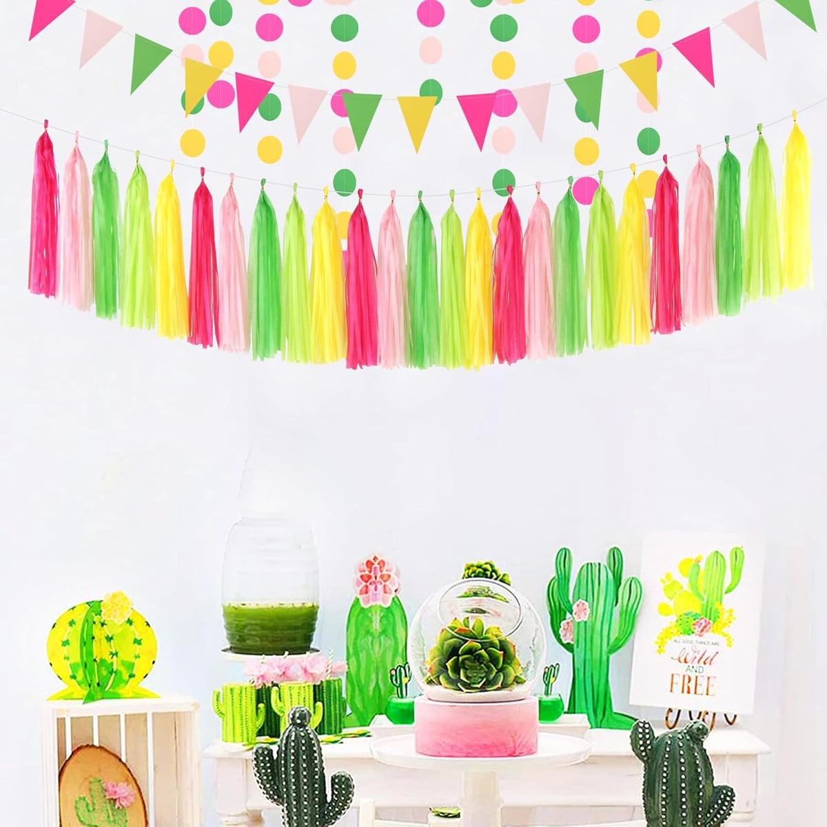 Hawaii Pool Party-Decorations Streamers - 35pcs Tissue Pom Poms,Tropical Jungle Birthday Supplies
