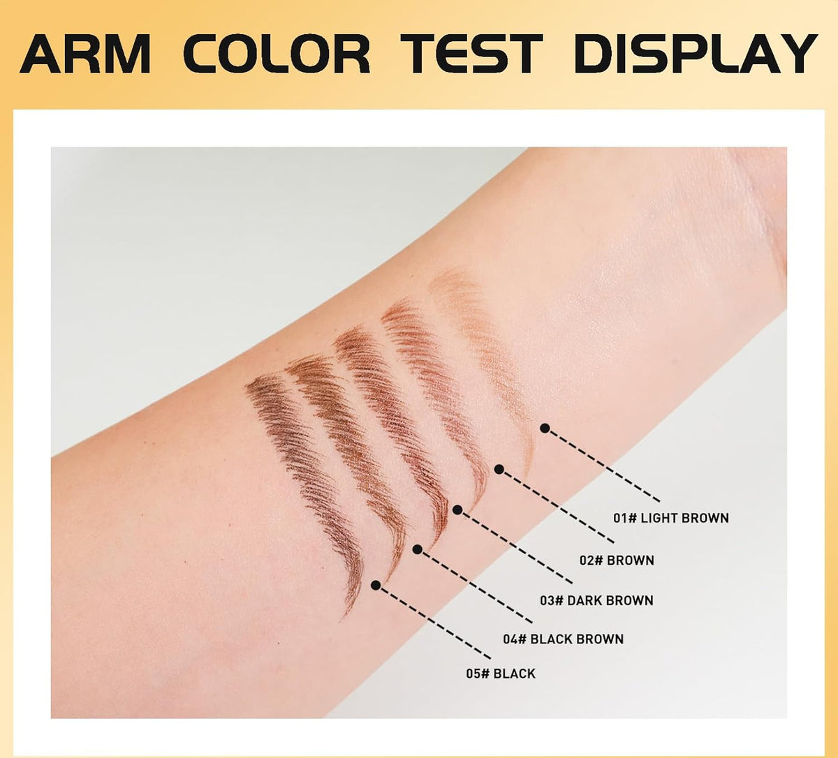 Eyebrow Pencils for Women - Microblading Eyebrow Pencil 2-In-1 Dual-Ended Eyebrow Pen with Precise