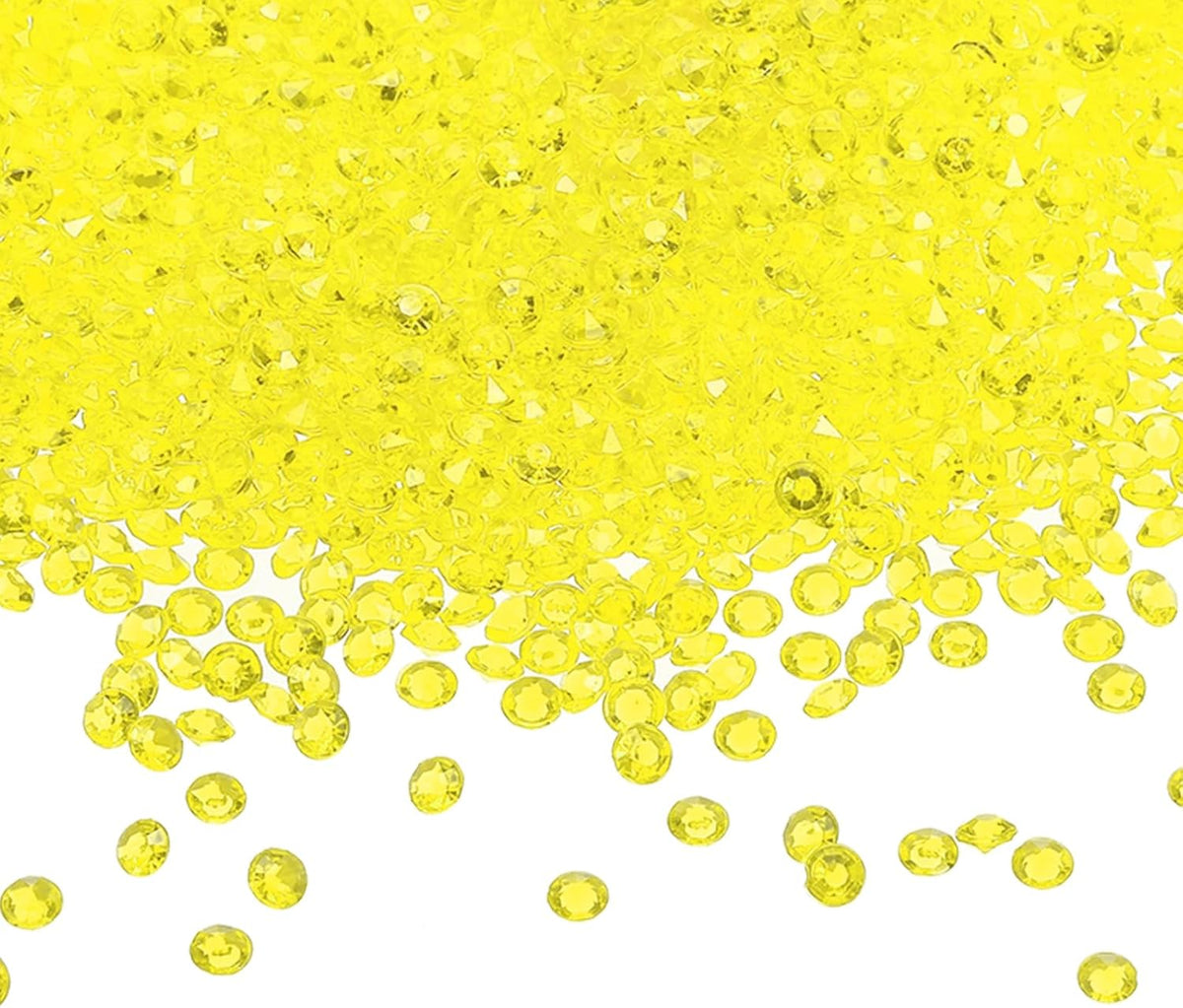 PATIKIL 10000 Pcs Wedding Table Scatter Confetti Crystals 4.5mm Acrylic Diamonds Vase Fillers Gems