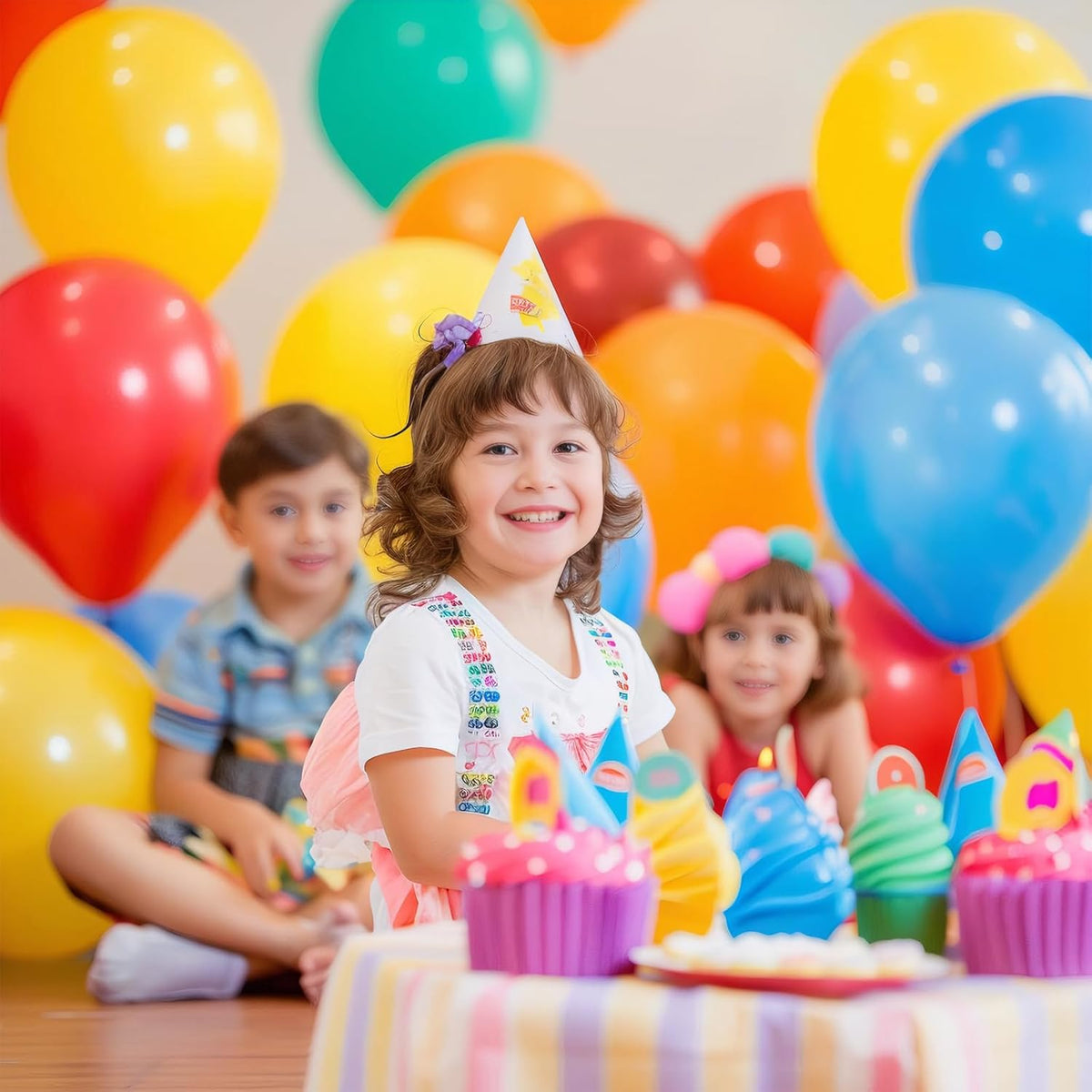100 PCS Balloons, 12 Inch Assorted Colors Balloon & 10 Kinds of Color Balloons, Latex Balloon Bulk