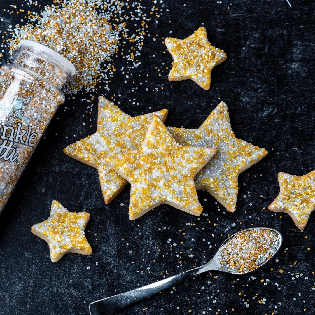 Sweets Indeed Sprinkles, Edible Sprinkle Sugar Mix, Perfect for Cake Decorations, Baking, Ice