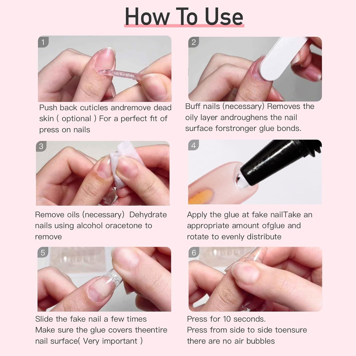 Curvlife Upgraded Super Strong 10g Semi Solid Nail Glue, 2pcs Best Soft Gel Nail Glue for Press on