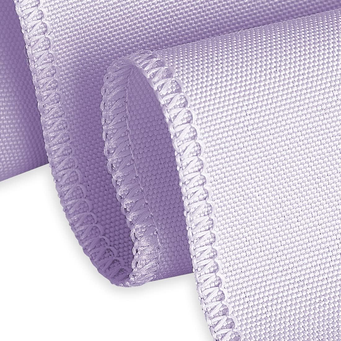 LTC LINENS 10 Pack 120 Inch Round Tablecloth Lavender for 60 Inch Round Table - Bulk Round Table