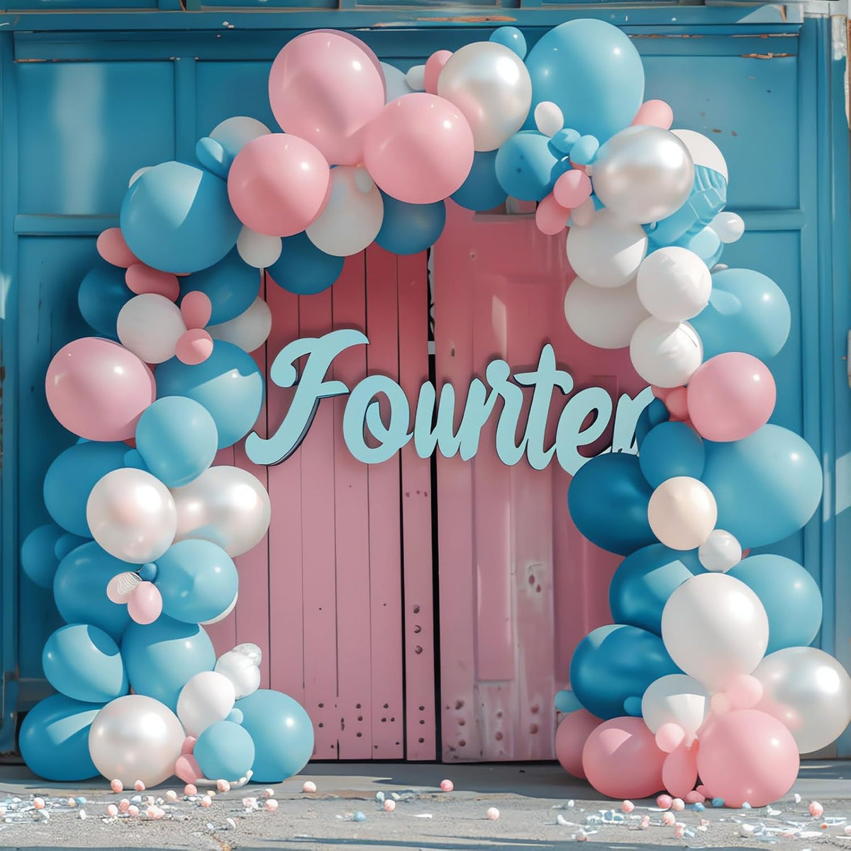 Xindojuz 50 PCS Balloon Clips for Balloon Arch, Plastic Balloon Arch Clips Balloons Connectors Clip