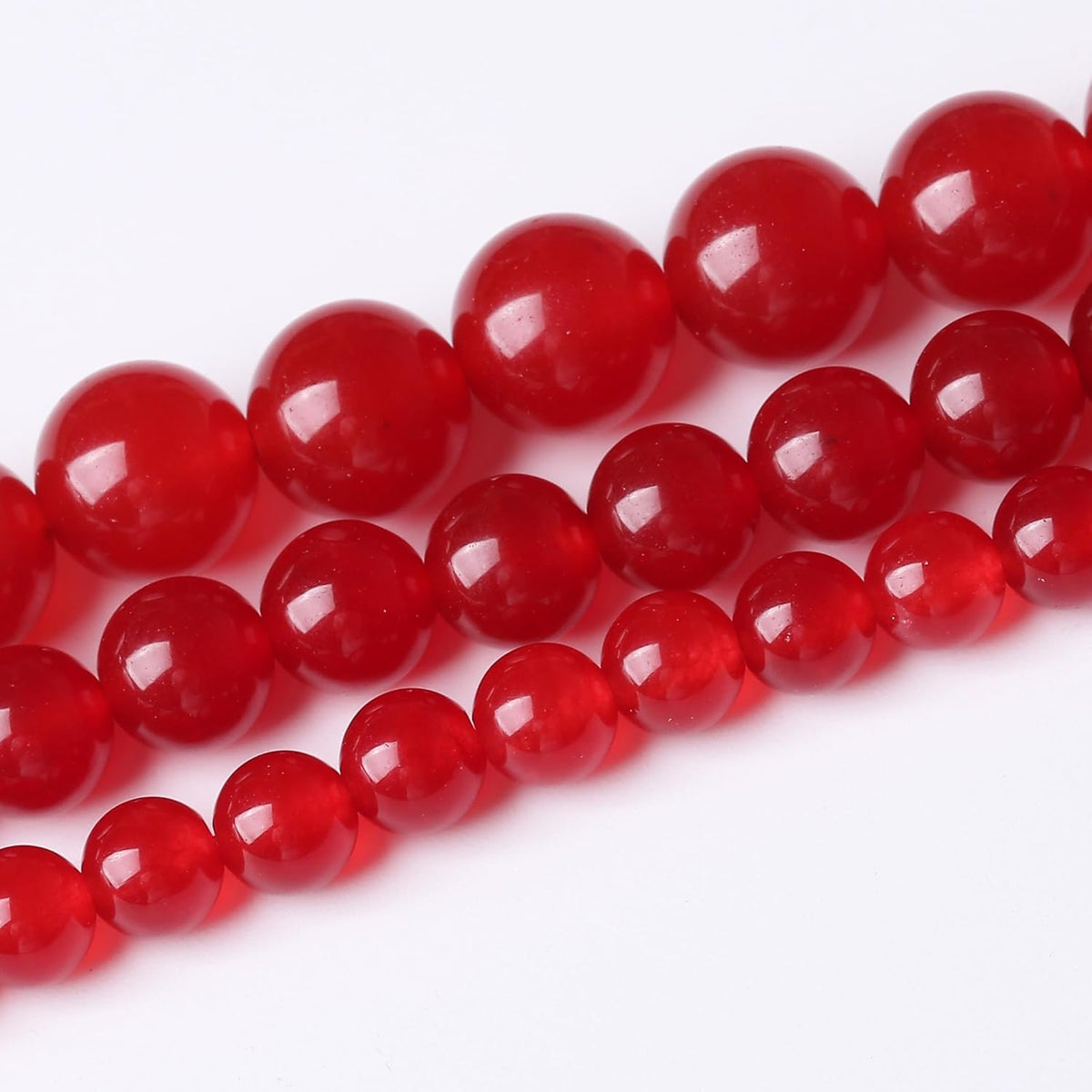 Carnelian Stone Beads Gemstone Round Crystal Energy Jade Beads Stone Beads for Jewelry Making DIY