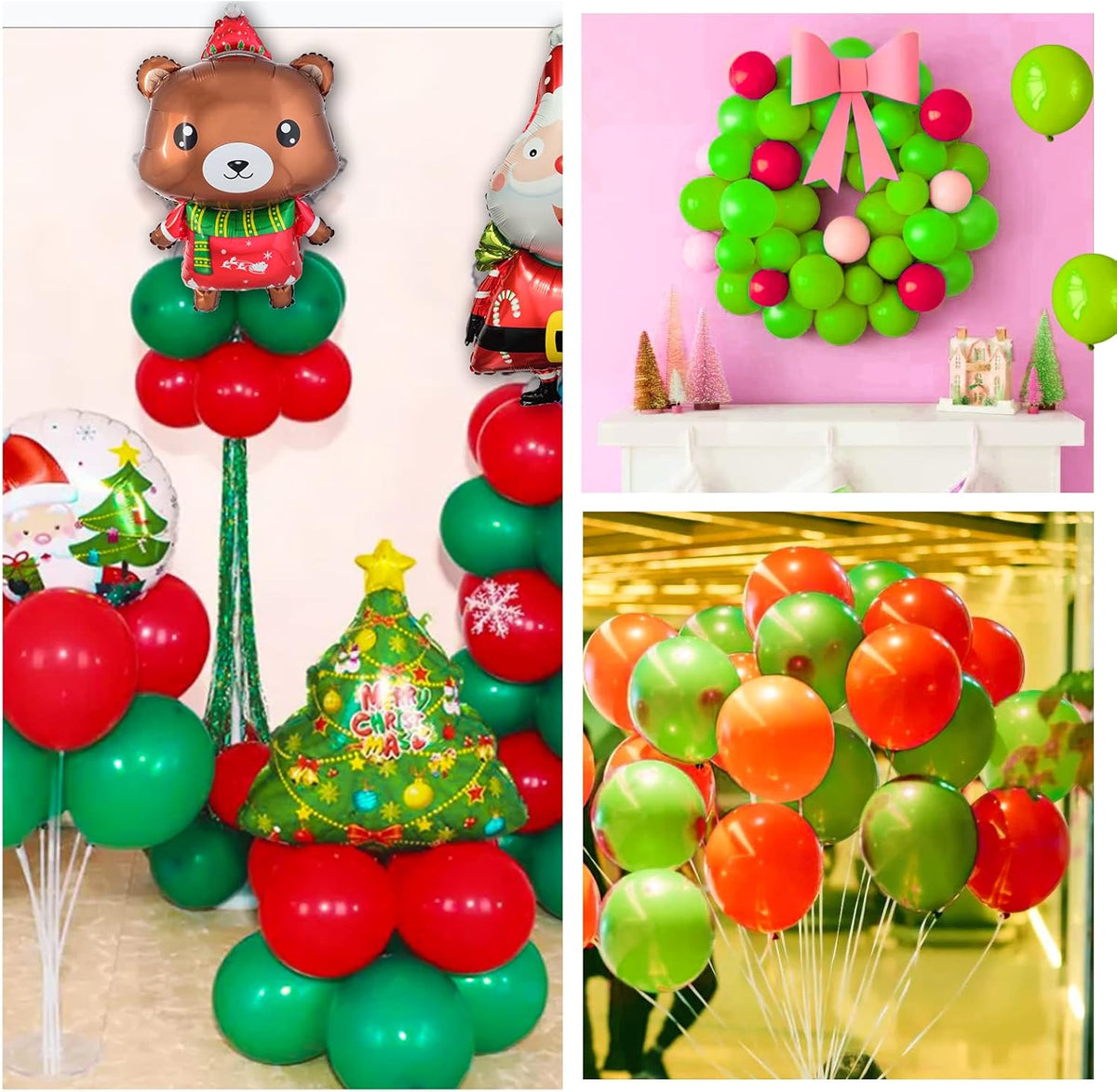 110pcs Green Balloon 12 inch, Green Latex Balloons for Birthday Party Baby Shower Wedding(with 2