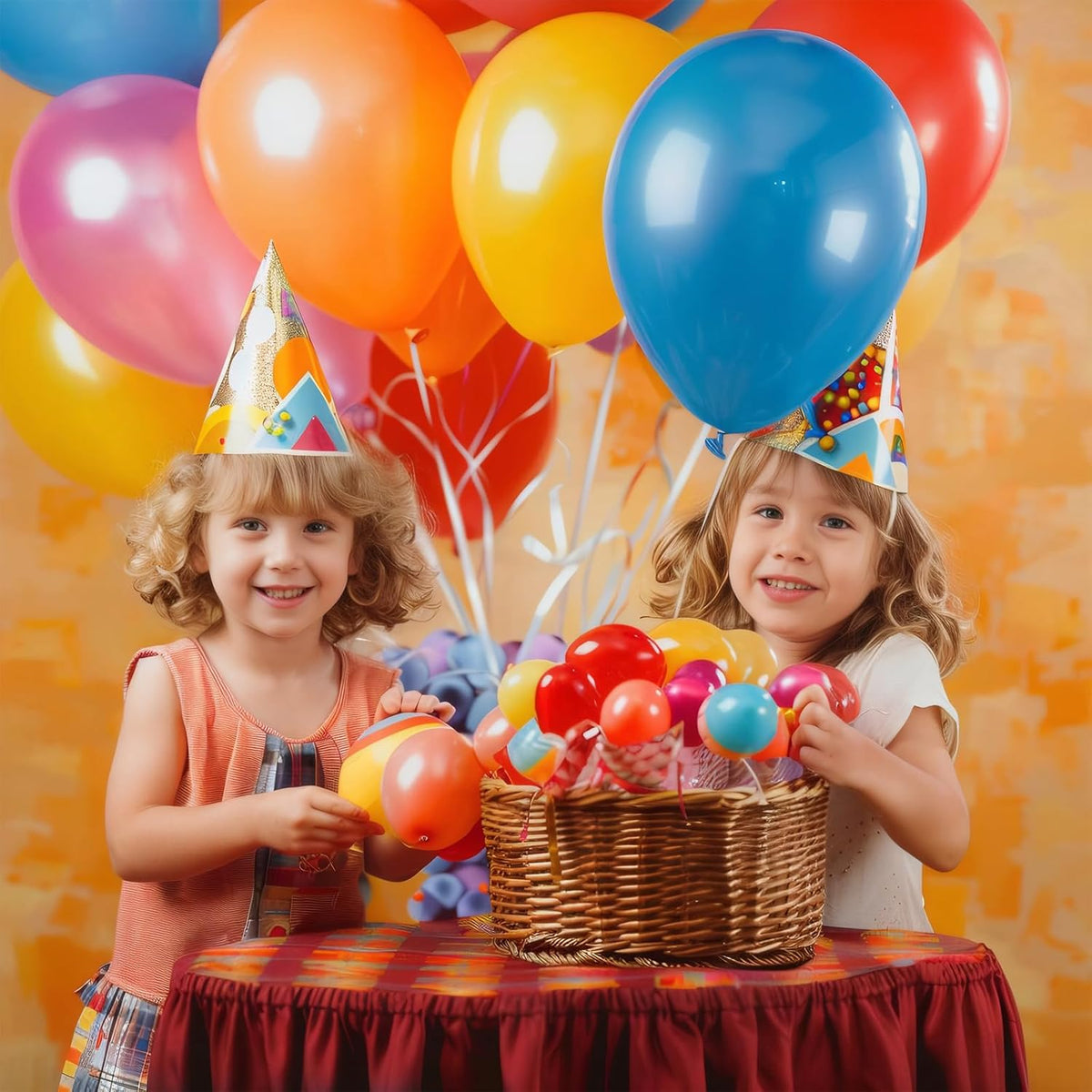 100 PCS Balloons, 12 Inch Assorted Colors Balloon & 10 Kinds of Color Balloons, Latex Balloon Bulk