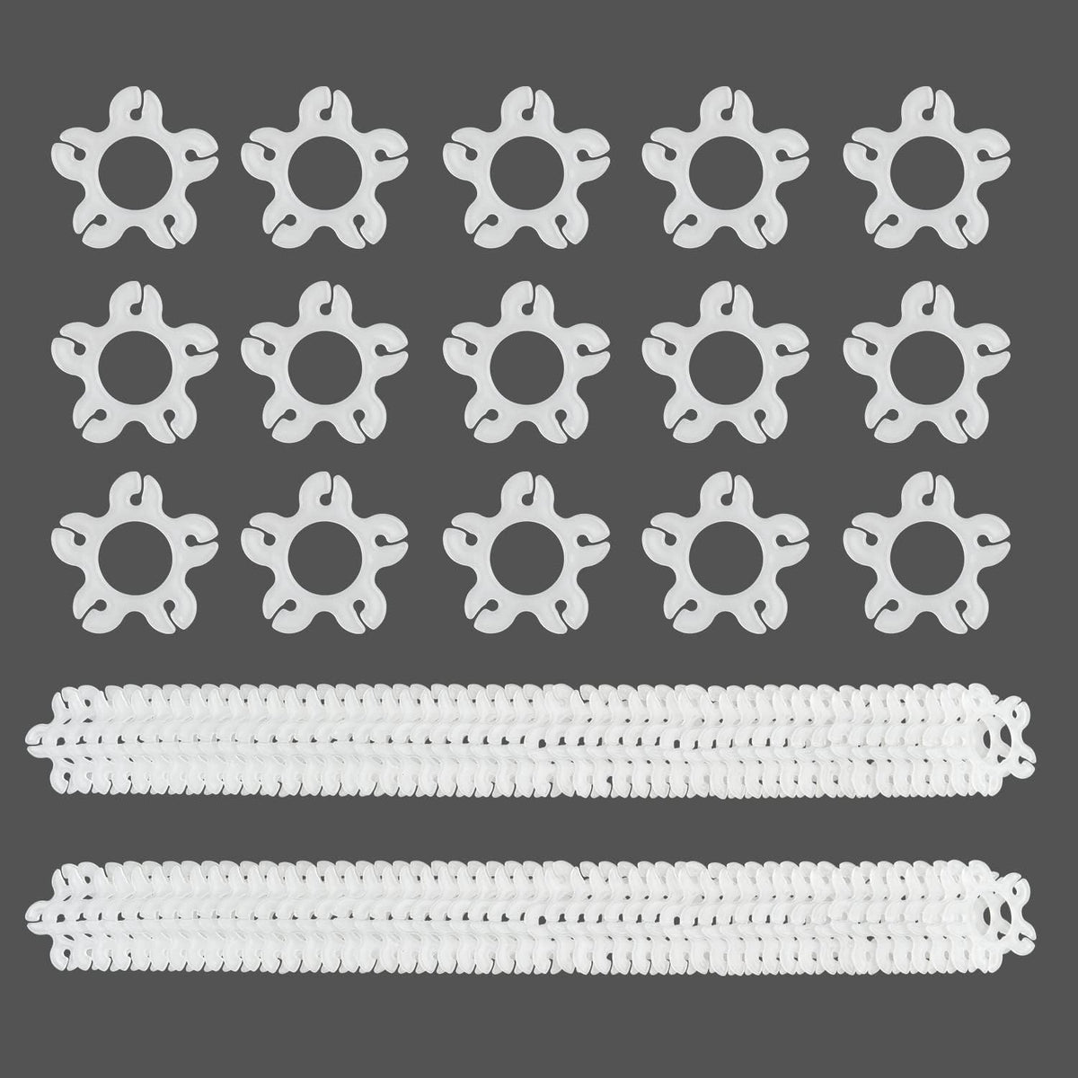 100PCS Balloon Arch Clips, Reusable Balloon Clips for Balloon Arch, Plastic Balloon Supplies for