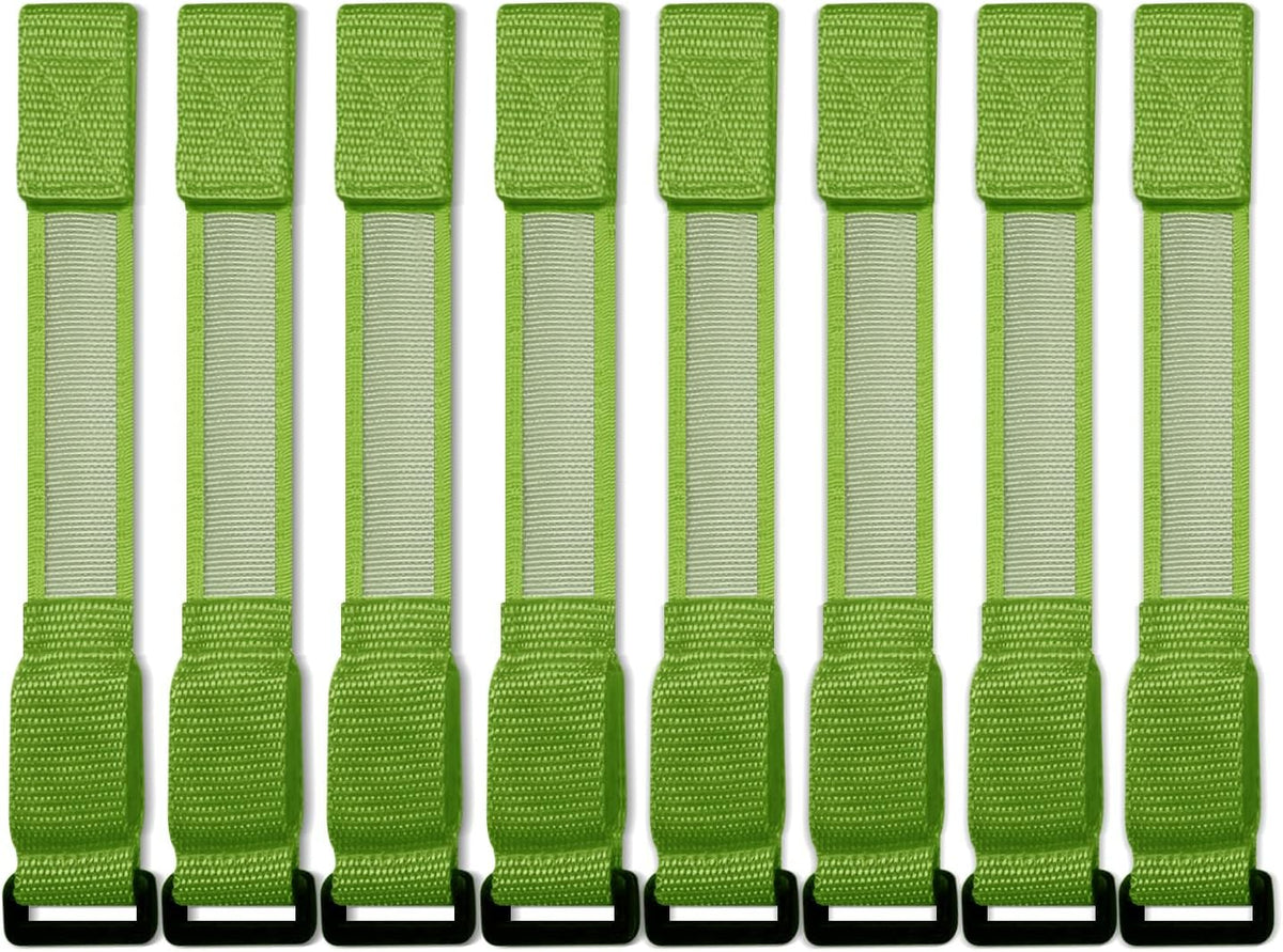M.best 8pcs LED Light Up Bracelets Glow Flashing Wristbands Glow in The Dark Party Supplies for