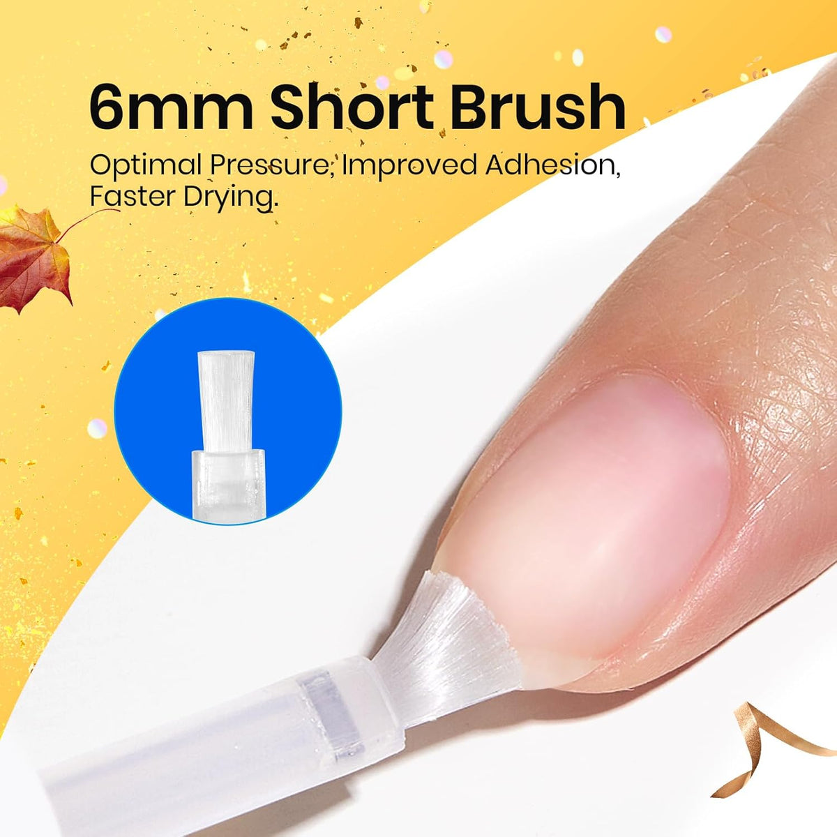 Beetles 4 Pcs 15ml Gel Top Coat and Base Coat Set with Nail Dehydrator and Primer,Professional Nail