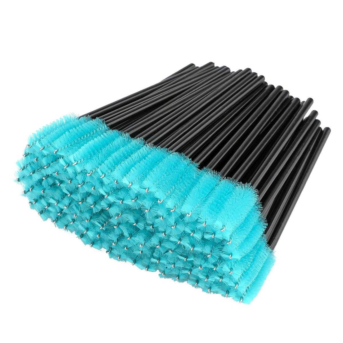 G2PLUS 100PCS Disposable Eyelash Brushes, Adjustable Mascara Wands Makeup Applicator, Lash Spoolies