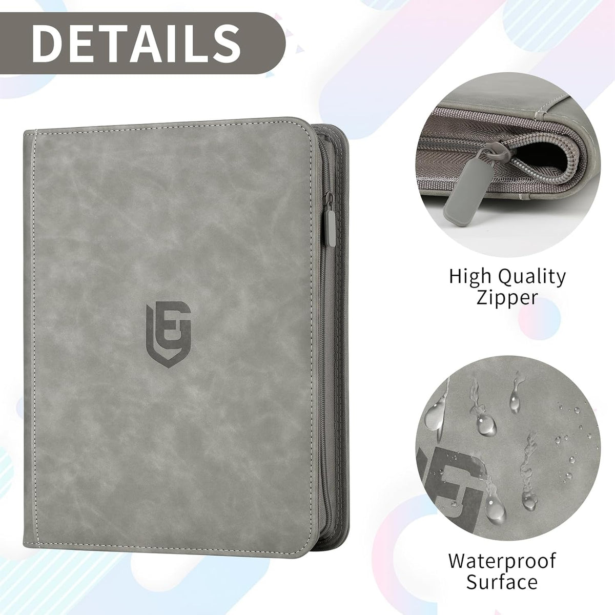 9 Pocket Card Binder,540 Pocket Trading Card Binders,Loading Pocket Collectible Card Album for MTG