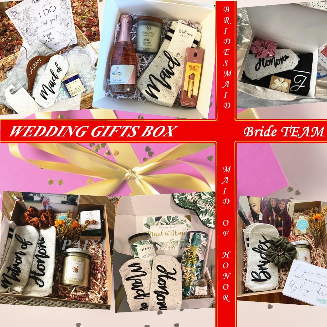 Bridesmaid Gifts For Women Wedding Gifts Proposal Set Bachelorette Party Favors Decorations Bride