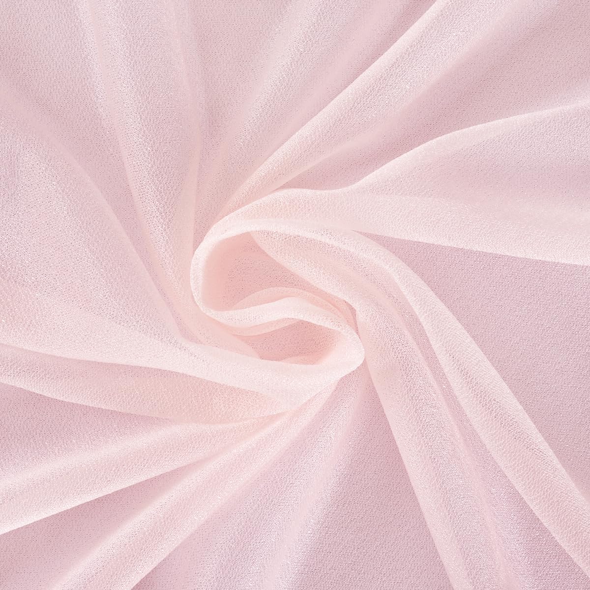 Pink Wedding Arch Draping Fabric 29" x 20 FT Blush Drapes for Backdrop Sheer Curtains Wedding