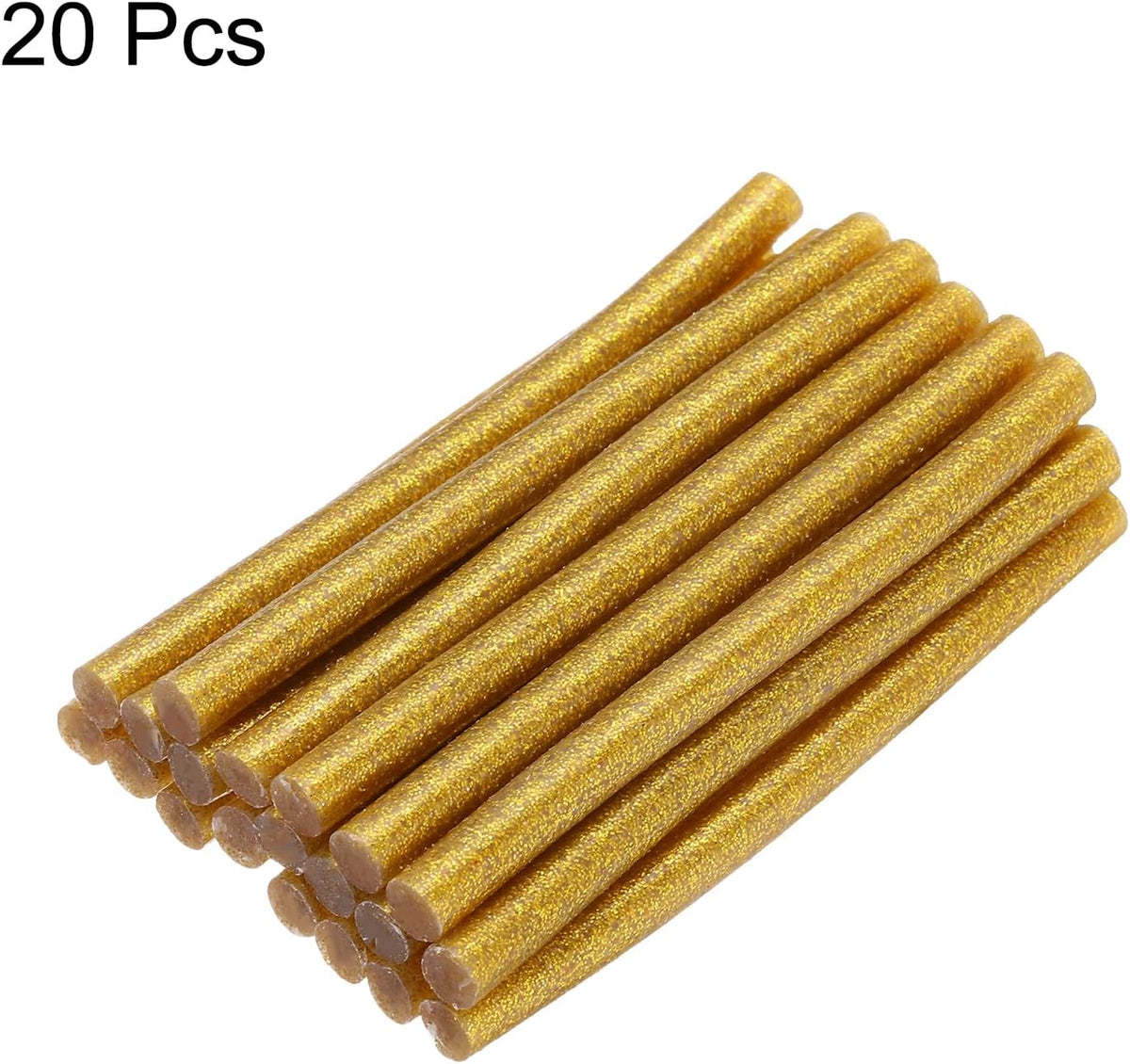 uxcell 20pcs Hot Glue Sticks for Glue Gun 7mm/0.28-inch x 4-inch Mini Hot Melt Adhesive Glue Stick