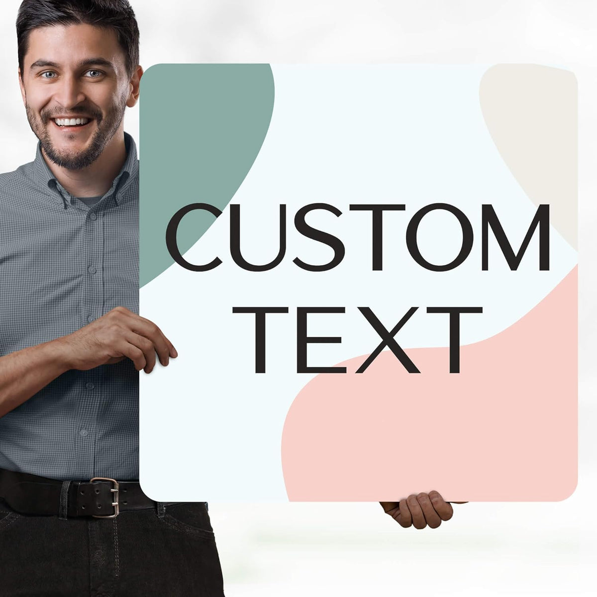 Custom Sign, Custom Street Sign, 11 Font Colors, 13 Font Styles, 4 Hole Options, 22 Sizes, 24x24
