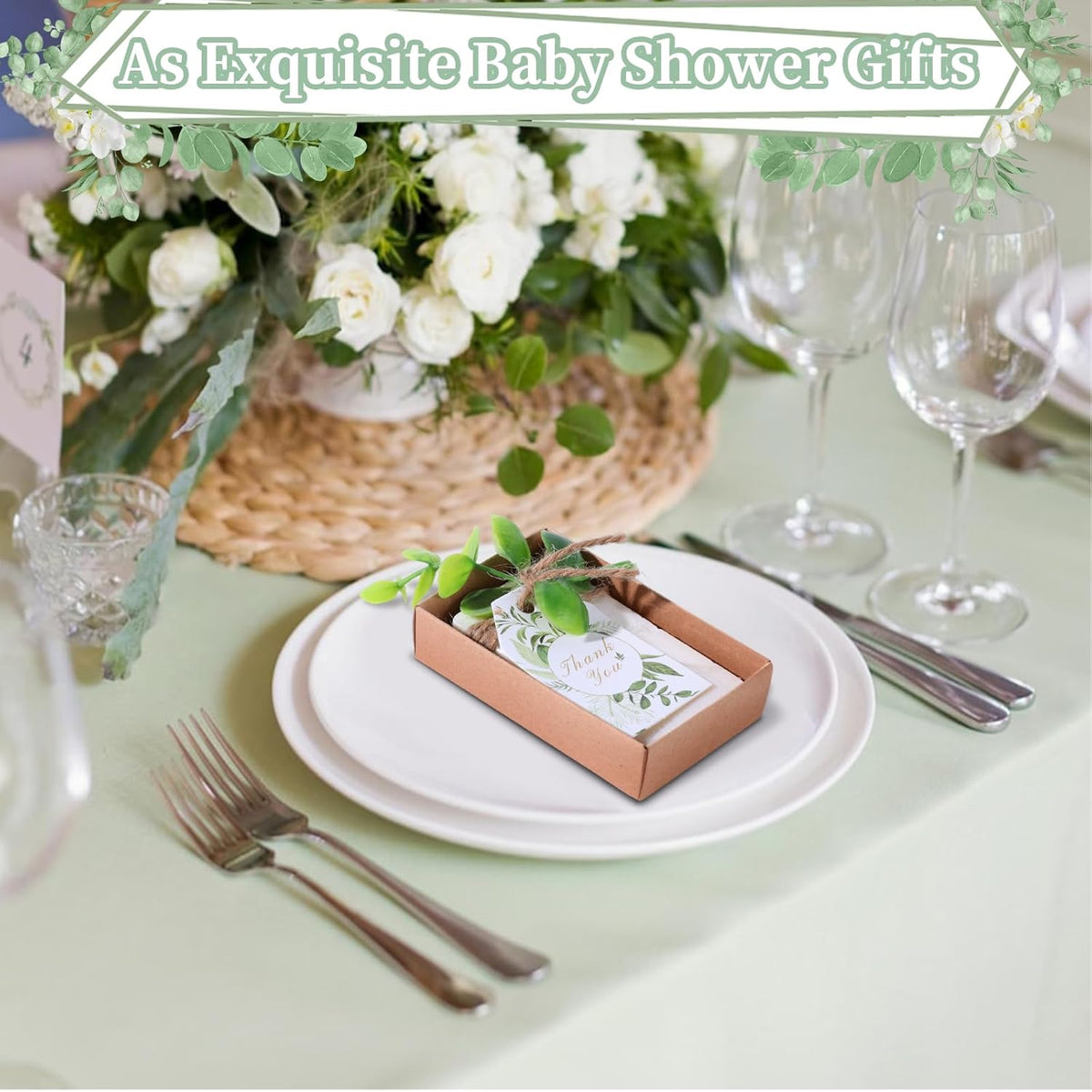 50PCS Handmade Soap Wedding Favor Mini Soap Bars Gifts for Bridal Shower Baby Shower Soap Party